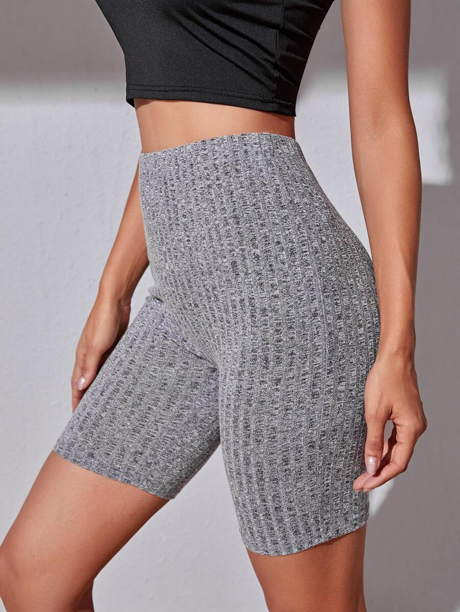 BEY Ribbed Biker Shorts