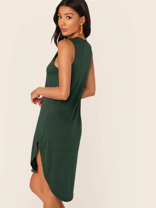 HARLOW Hi-Low T-Shirt Dress