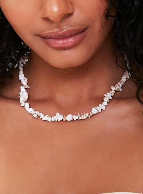 SHELLY Beaded Shell Necklace