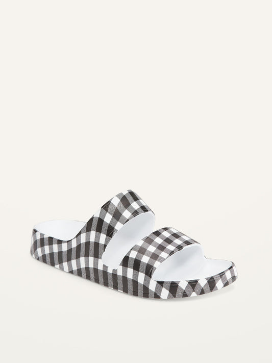 MARIAH Gingham Sandals