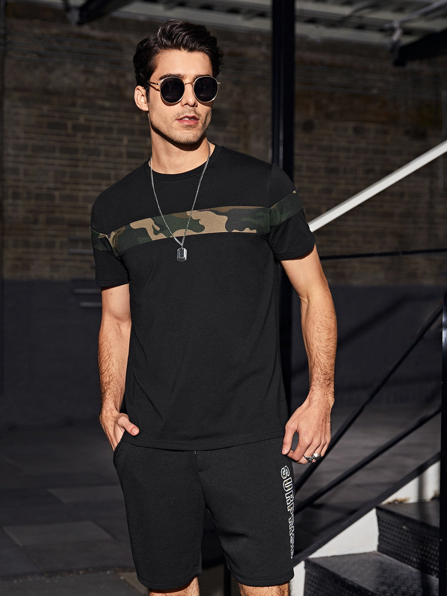 BENNING Camo Striped Tee