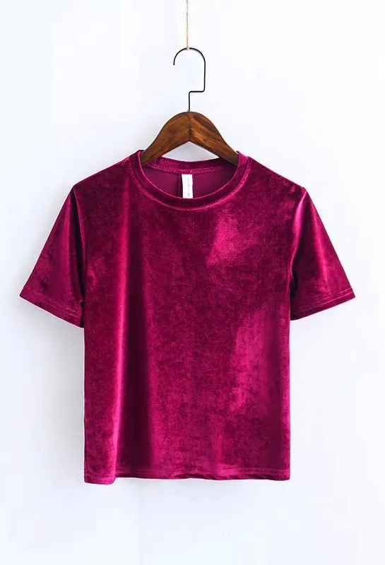 DARLA Velvet Tee