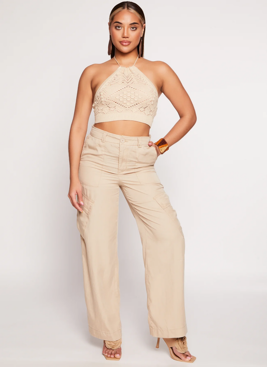 GABRIELLE Crochet Top