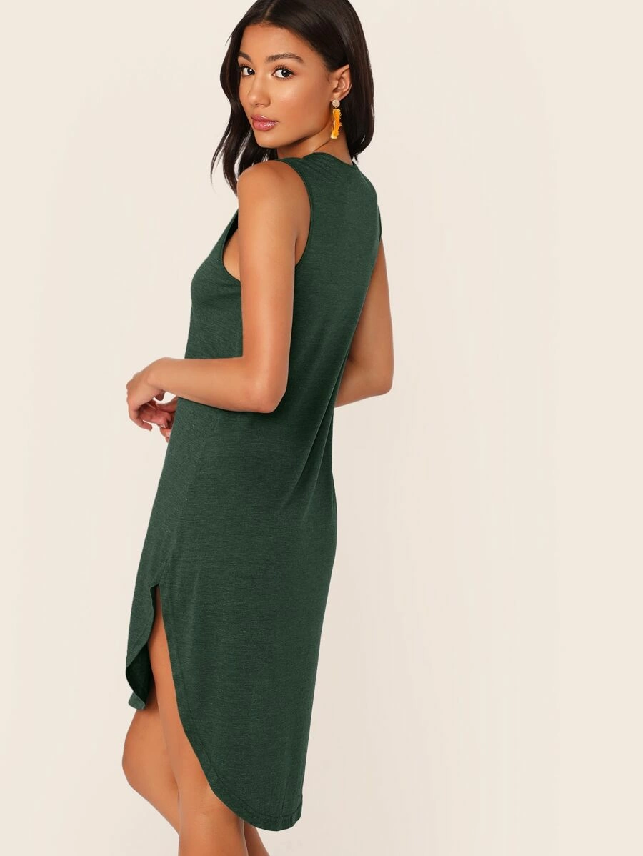 HARLOW Hi-Low T-Shirt Dress