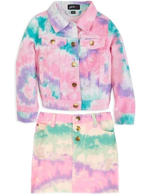 ISIS Girls Tie-Dye Skirt Set