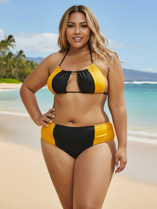 RIVA Colorblock Swimsuit Set