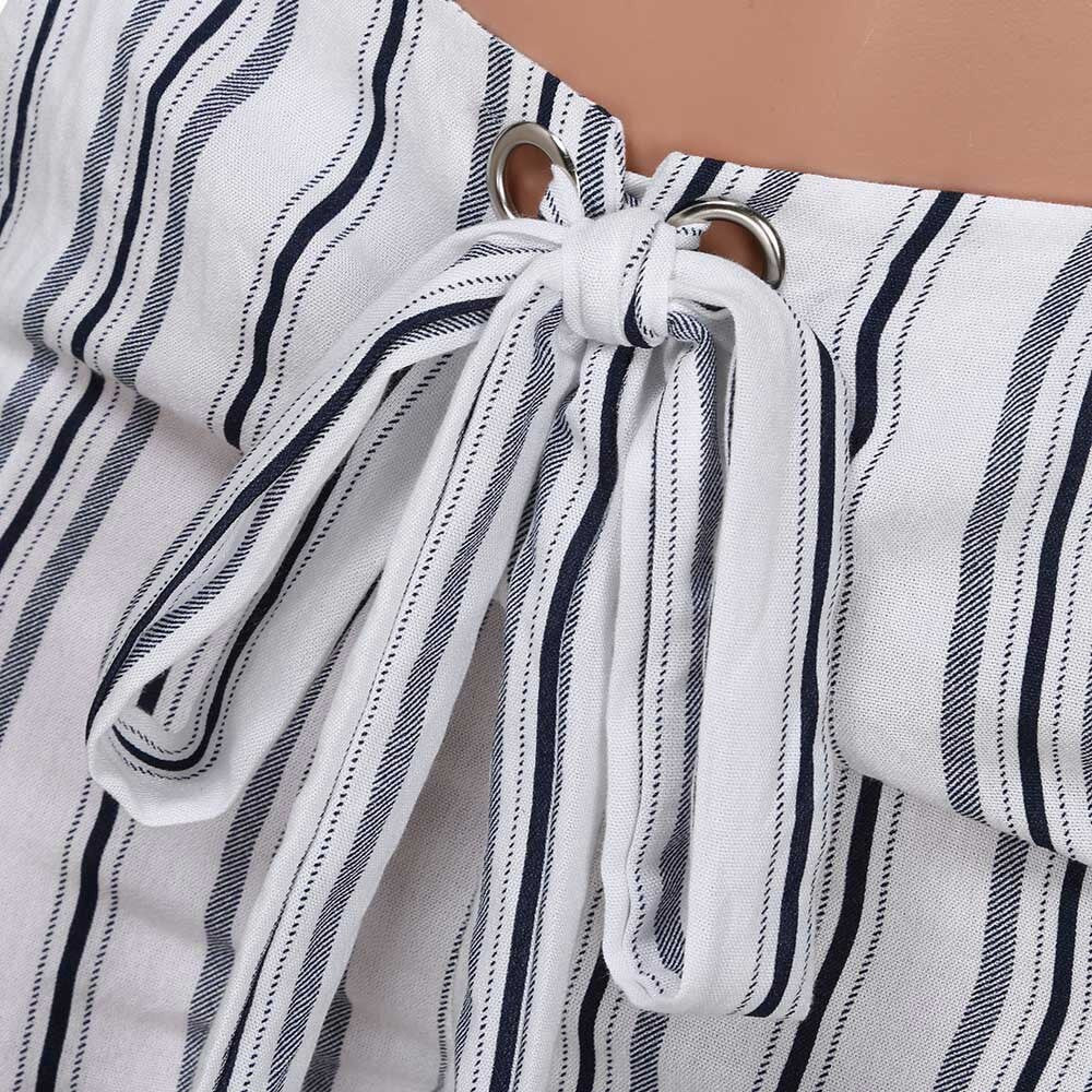 RYLAND Striped Shorts