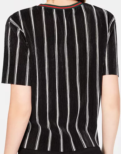 SAMMIE Striped Varsity Tee