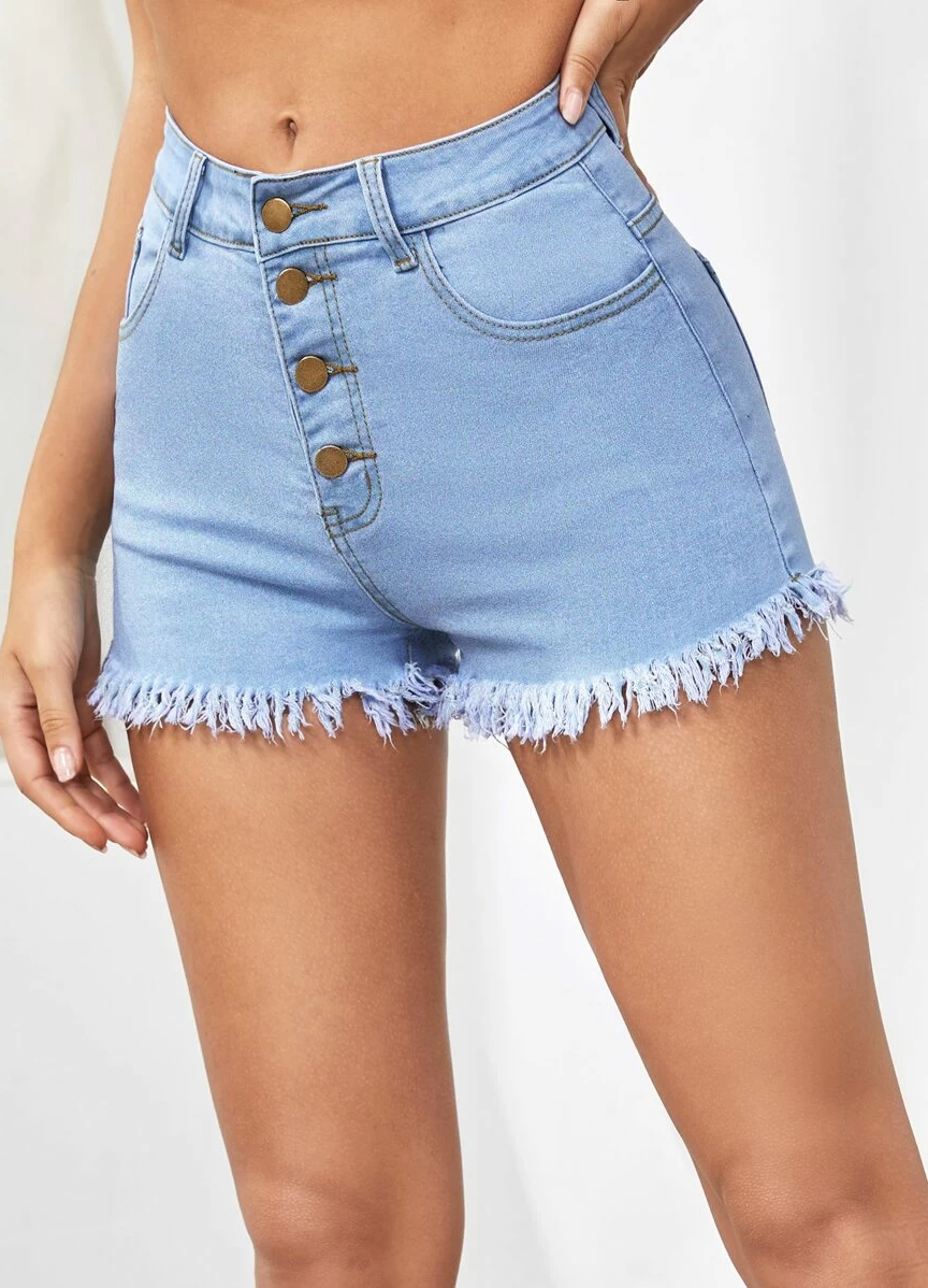 SAVANNAH Denim Shorts