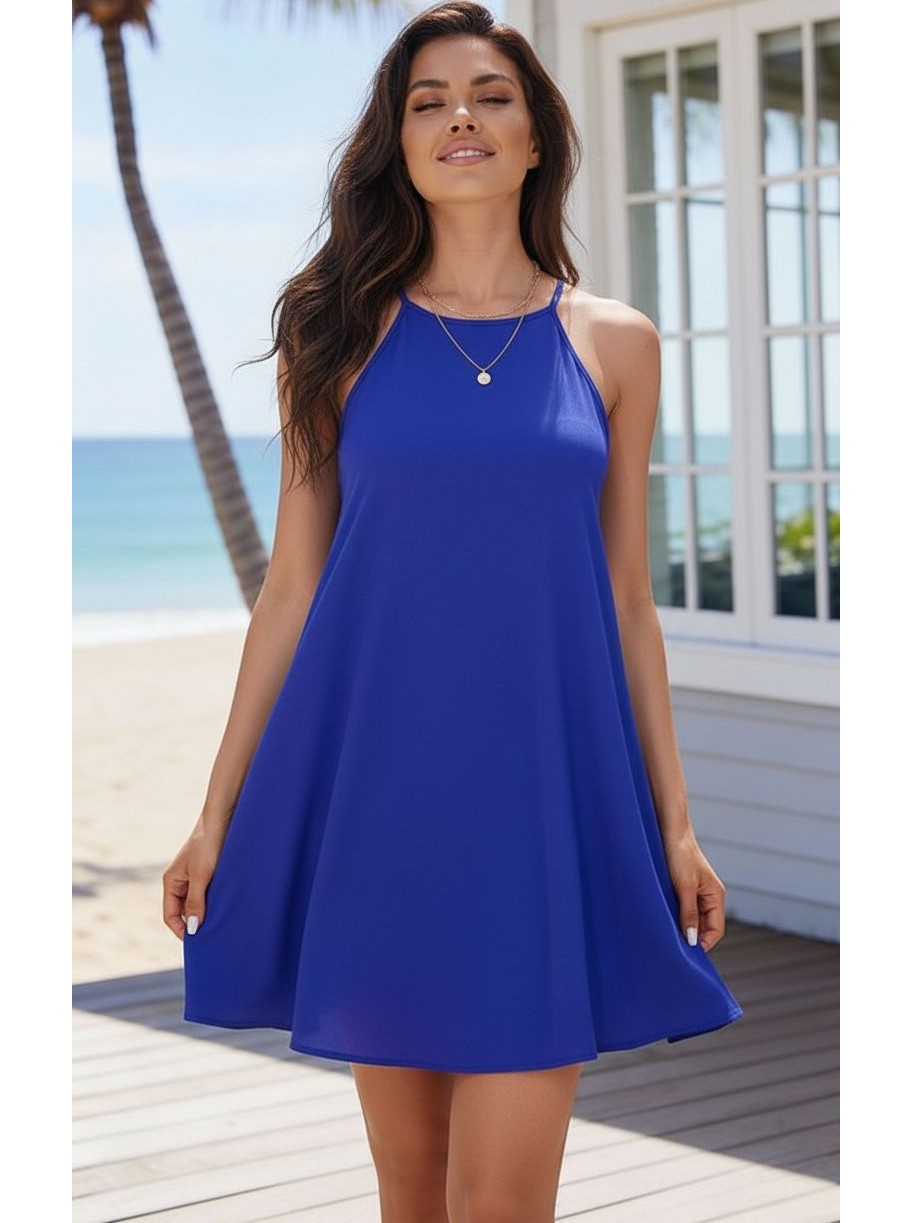 YASMEEN Blue Dress
