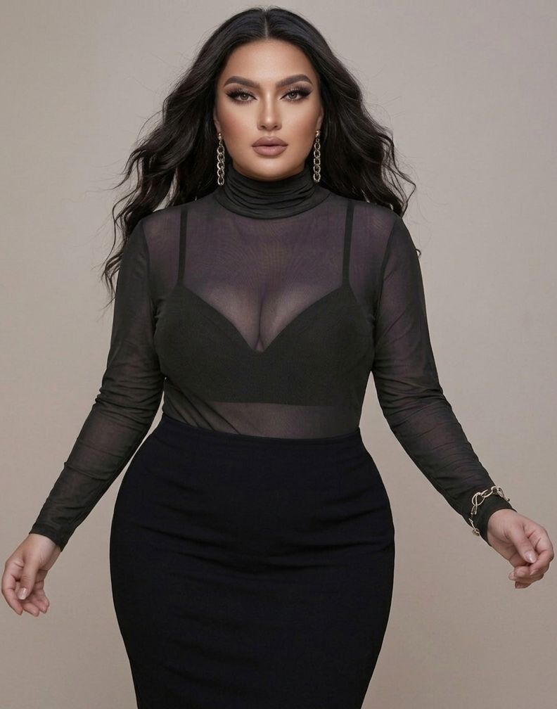 YORA Sheer Top
