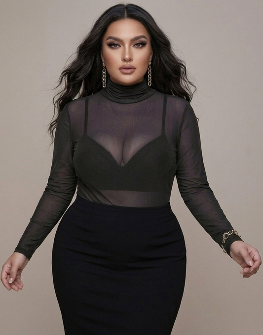 YORA Sheer Top