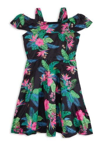 BRYNN Girls Off The Shoulder Dress