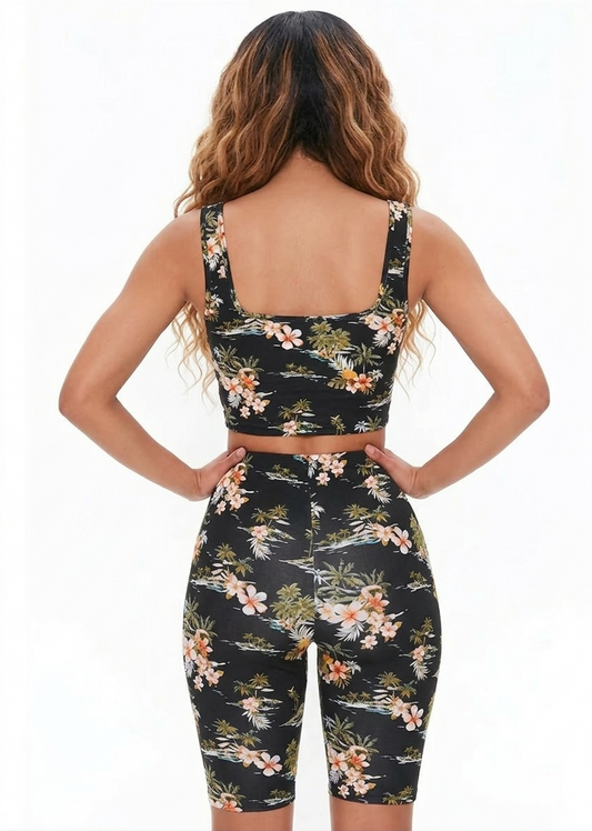 BYER Biker Shorts Set