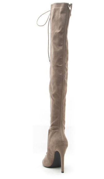 CHANTE Over The Knee Lace Up Boots