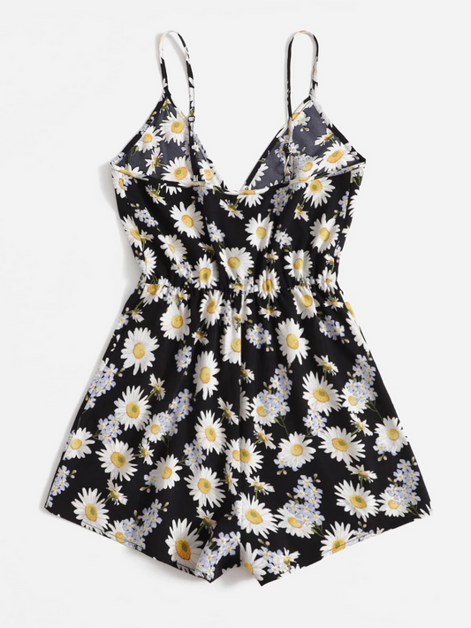 CHARLOTTE Sunflower Romper