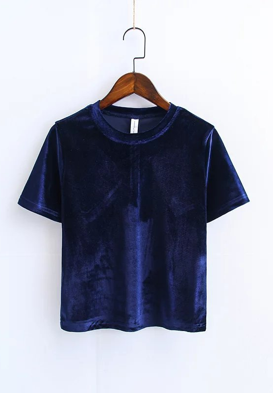 DARLA Velvet Tee