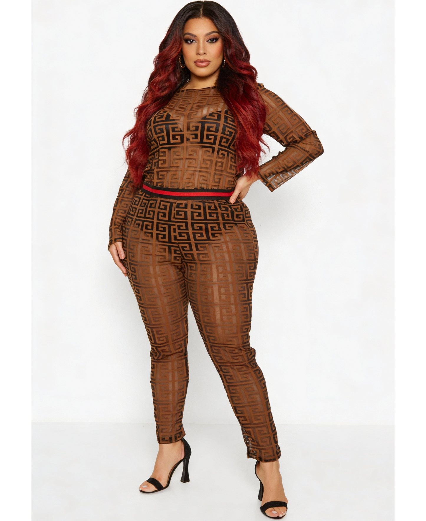 FELICITY Sheer Pants Set