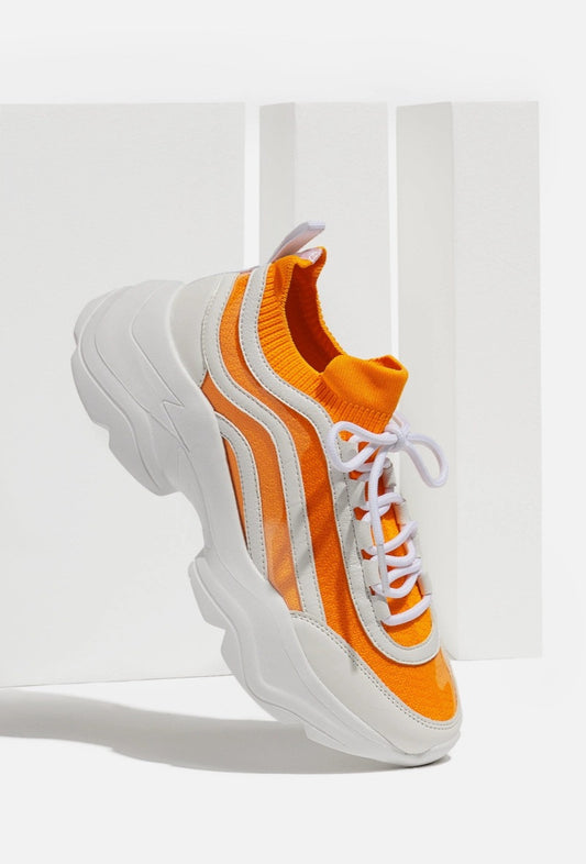 FLYNN Orange Sneakers