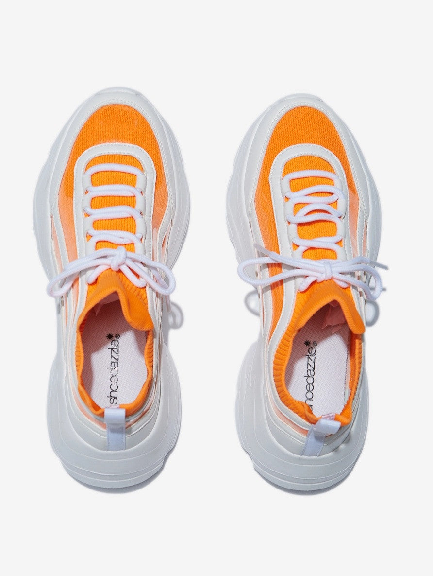 FLYNN Orange Sneakers