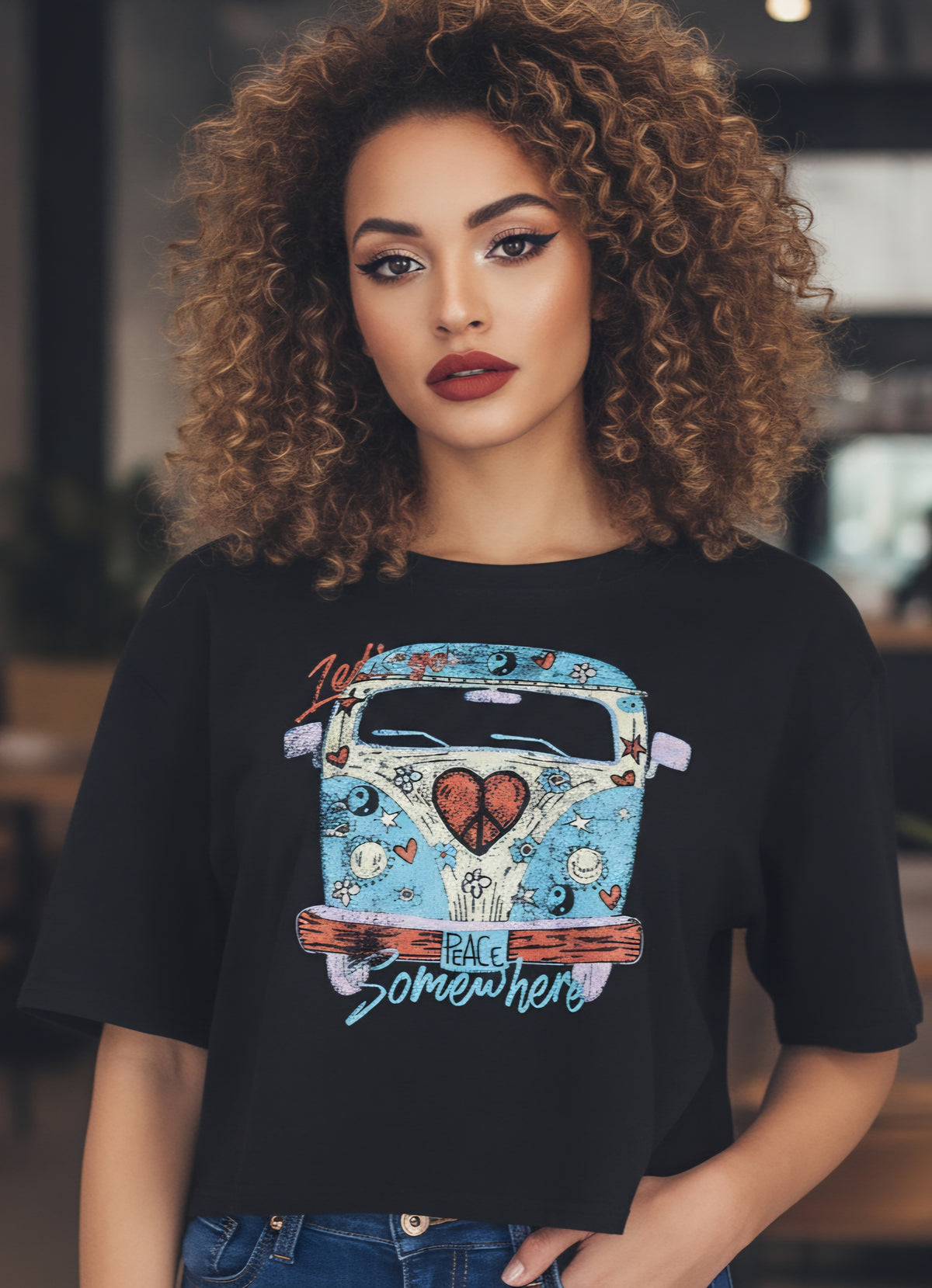 LET'S GO SOMEWHERE Graphic Tee