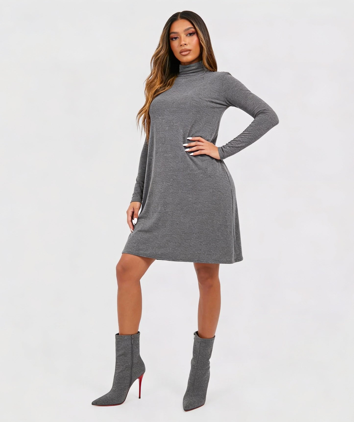 HILARY Long Sleeve Dress