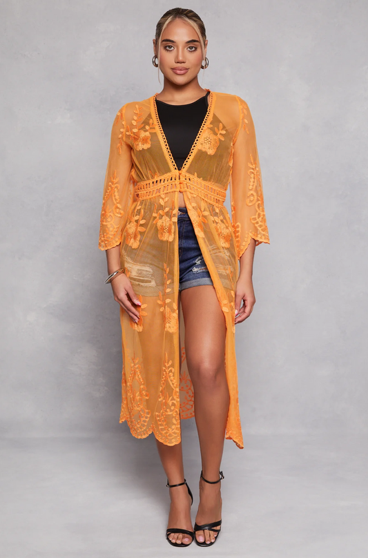 HOLTEN Lace Cardigan