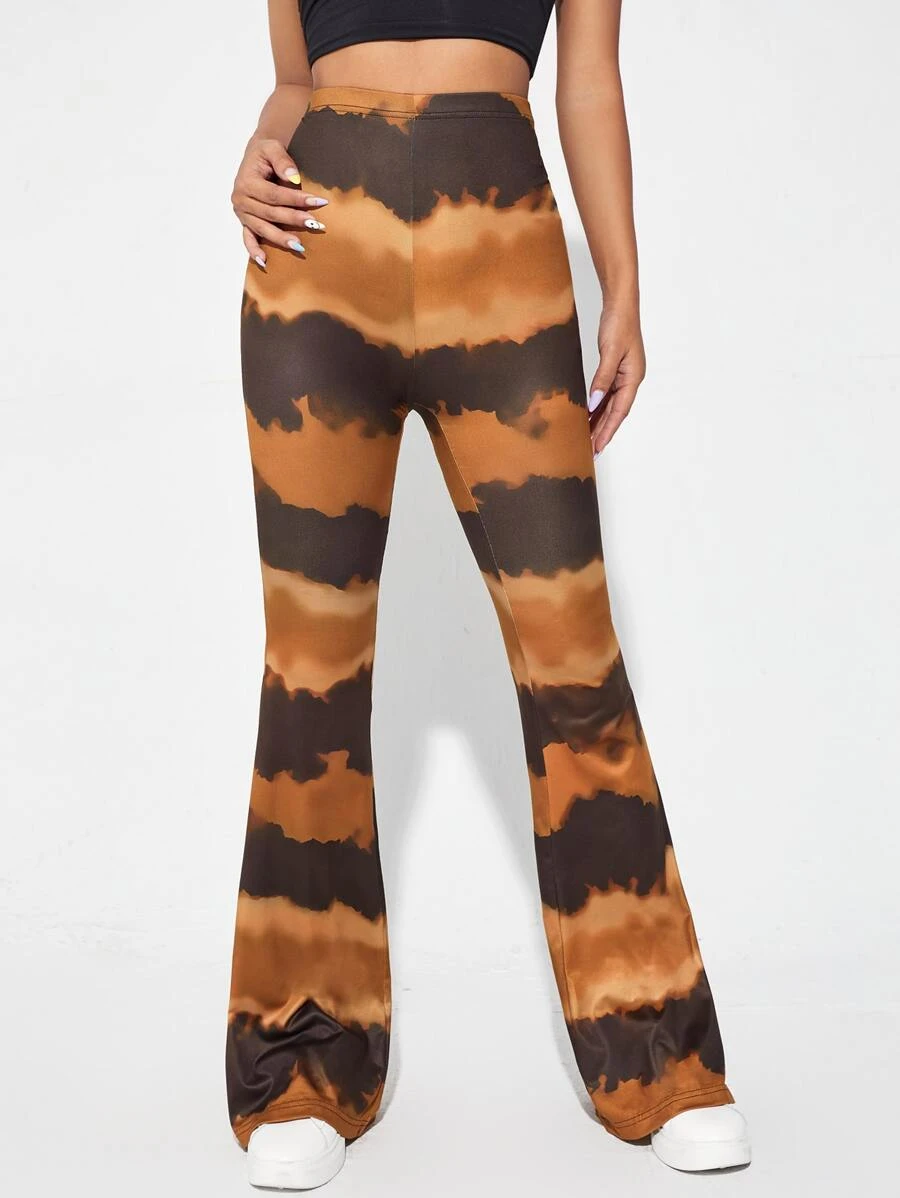 KERRI Tie Dye Flare Pants