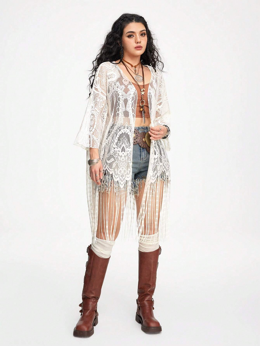 MELODY Lace Cardigan