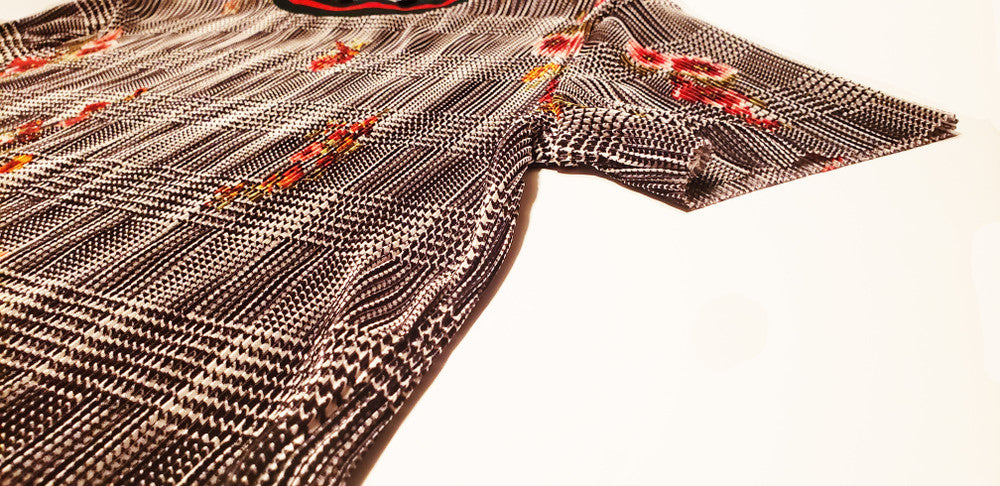 SAMMI Floral Varsity Tee