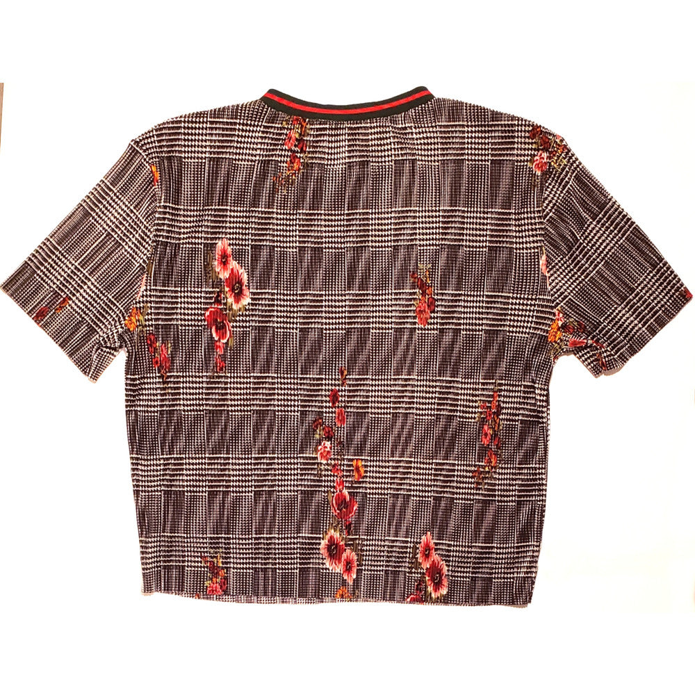 SAMMI Floral Varsity Tee