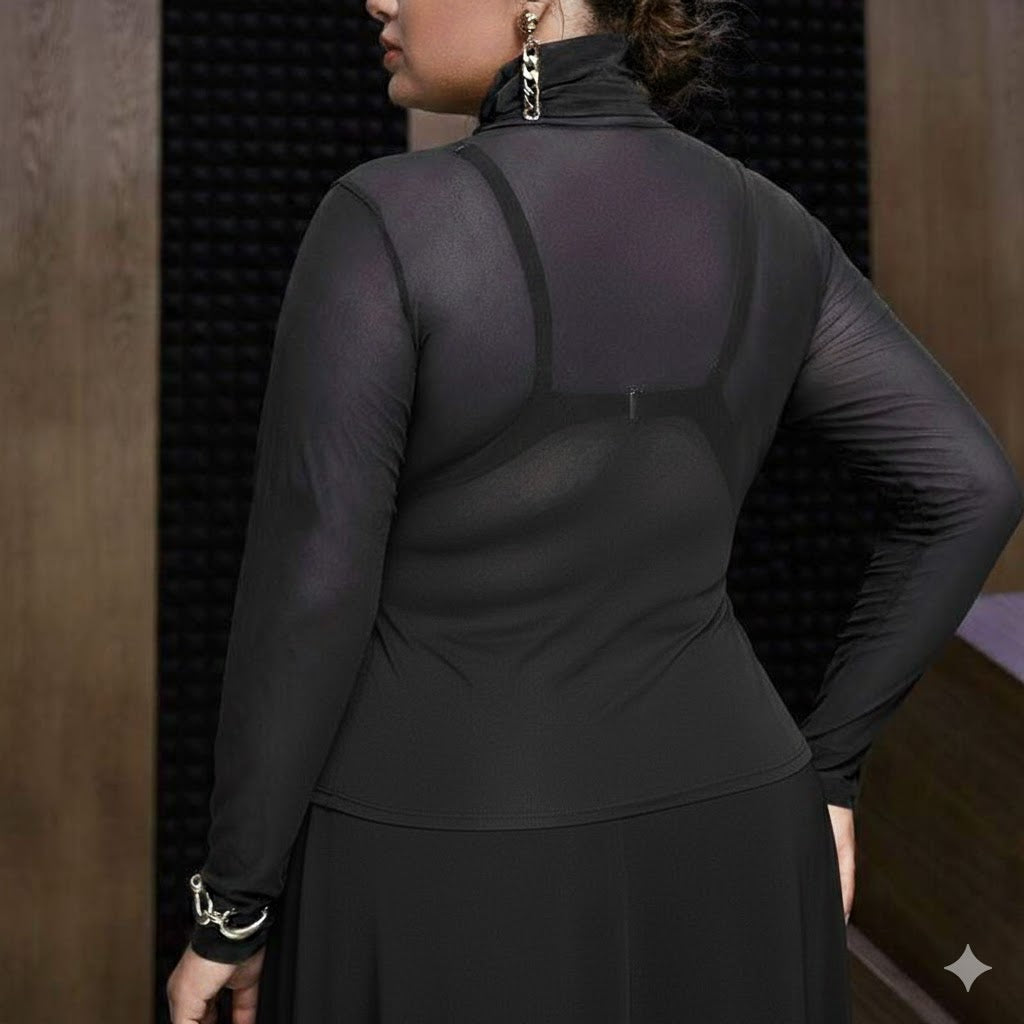 YORA Sheer Top